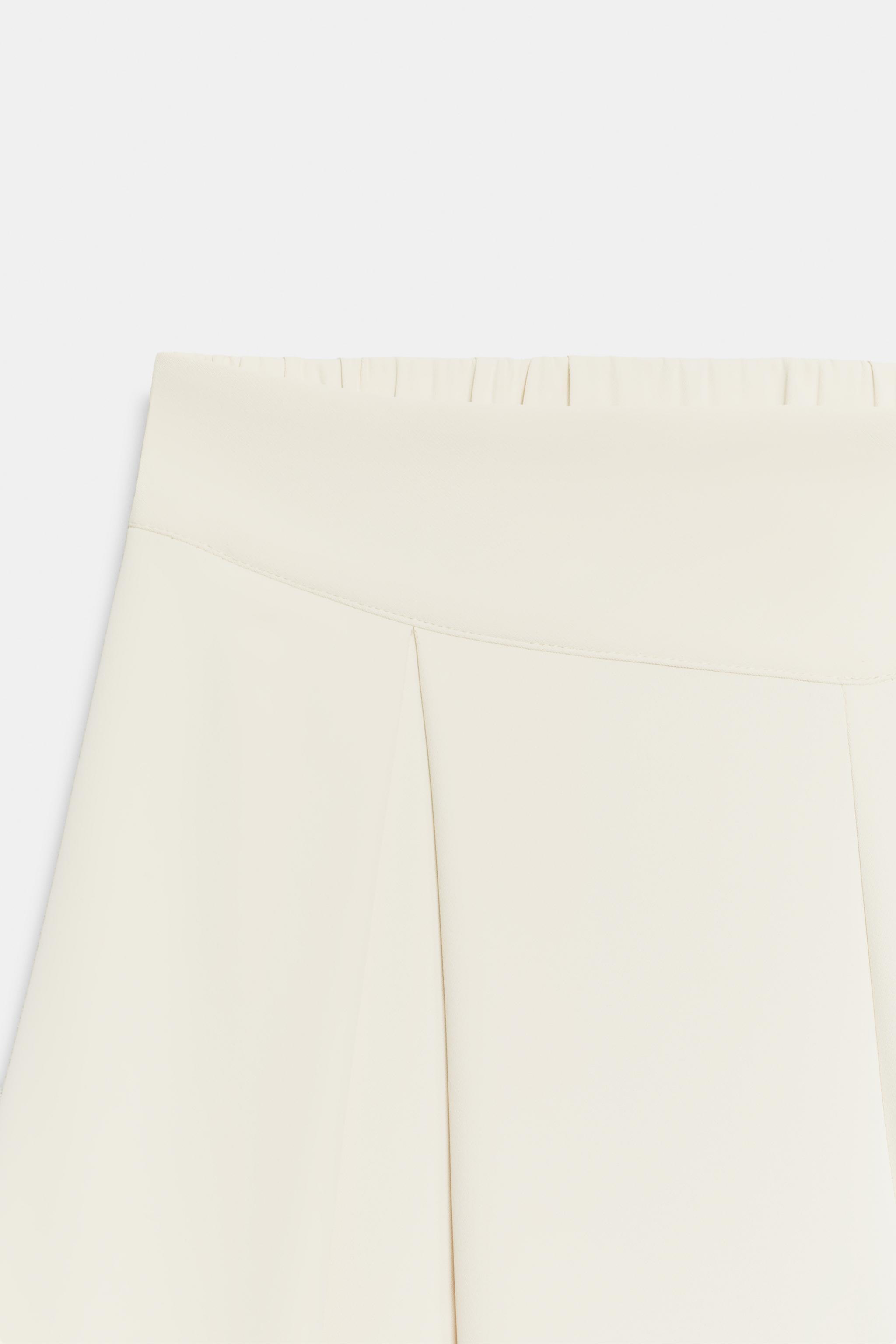 Женские брюки Zara CULOTTE PANTS WITH SLITS — фото 6