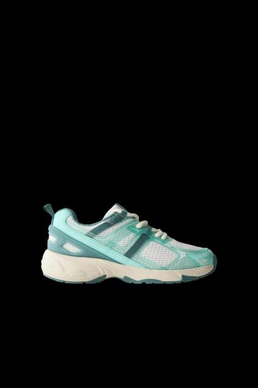 Zara MULTI-PIECE SNEAKERS - Sky Blue - Image 0