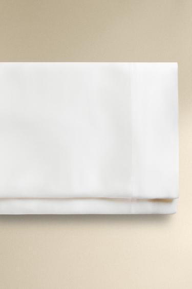100% MULBERRY SILK FLAT SHEET - Ecru by Zara - Image 0