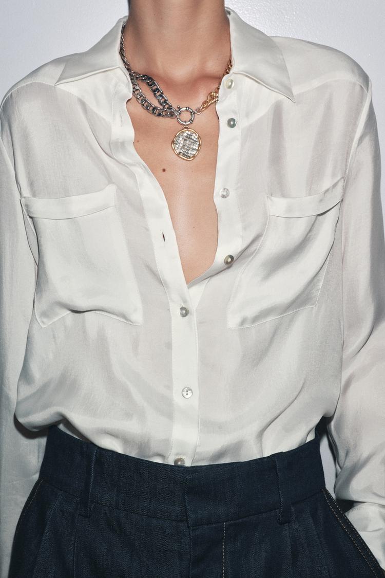 COIN COMBINATION NECKLACE Gold Silver ZARA United States