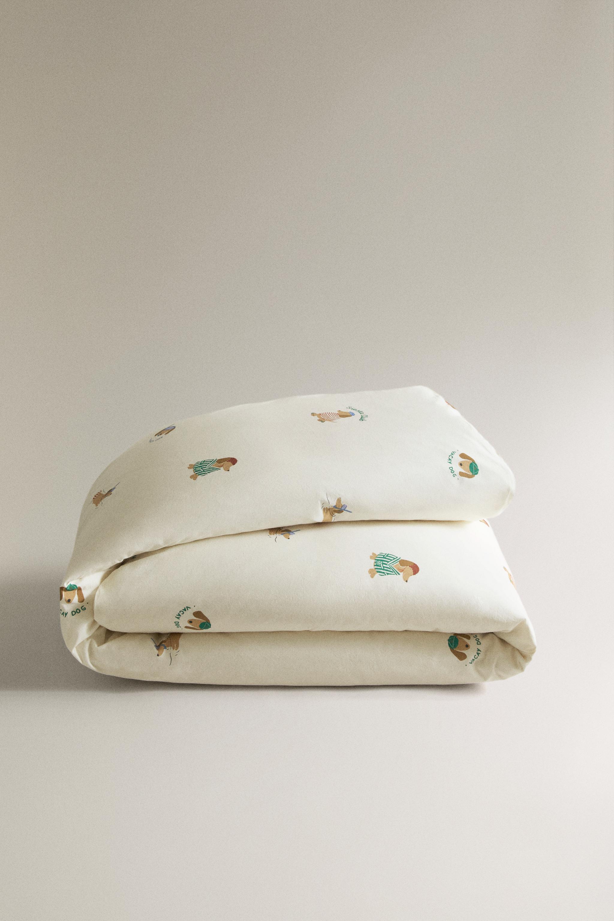 COUETTE RÉVERSIBLE ENFANT CHIENS