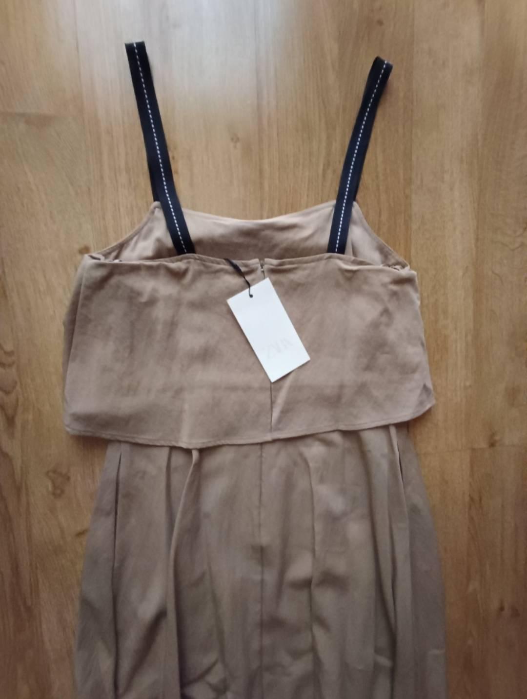 DOUBLE-LAYER STRAPPY MIDI DRESS - Image 5