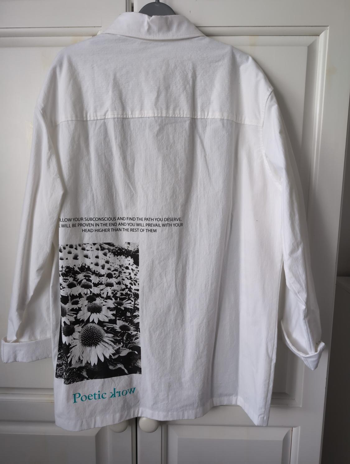 CONTRAST PRINT SHIRT - Image 2