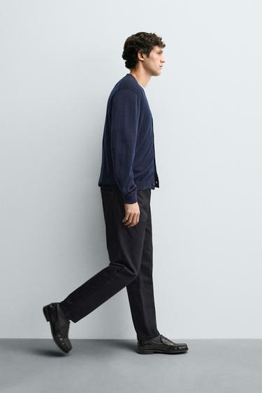 JEAN COUPE SLIM - Bleu marine foncé de Zara - Image 5