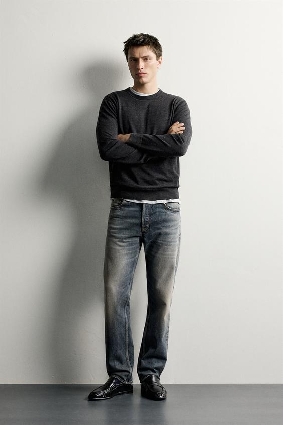 REGULAR FIT JEANS - Blue / Grey by Zara - Image 0