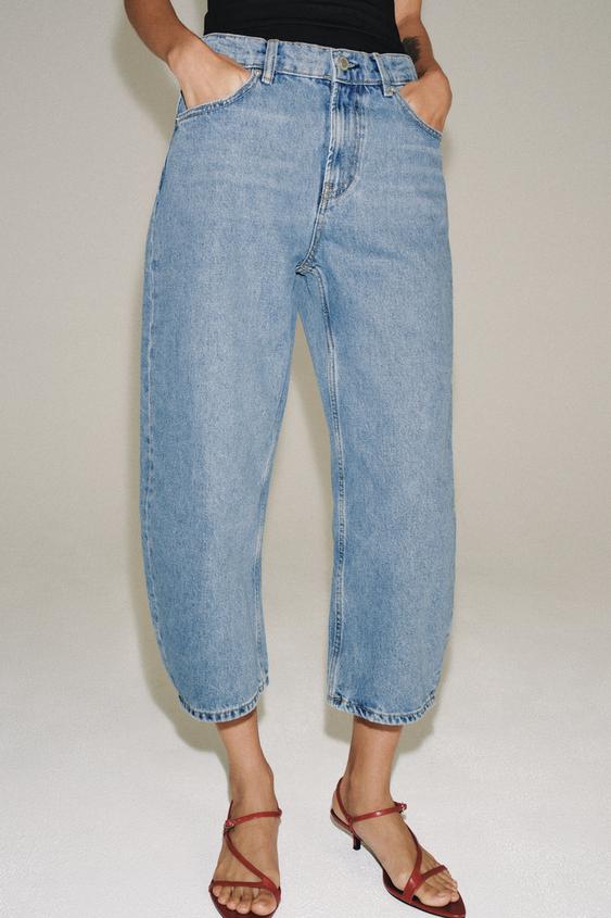 JEAN ZW COLLECTION CAPRI BALLOON TAILLE MOYENNE - Bleu de Zara - Image 1