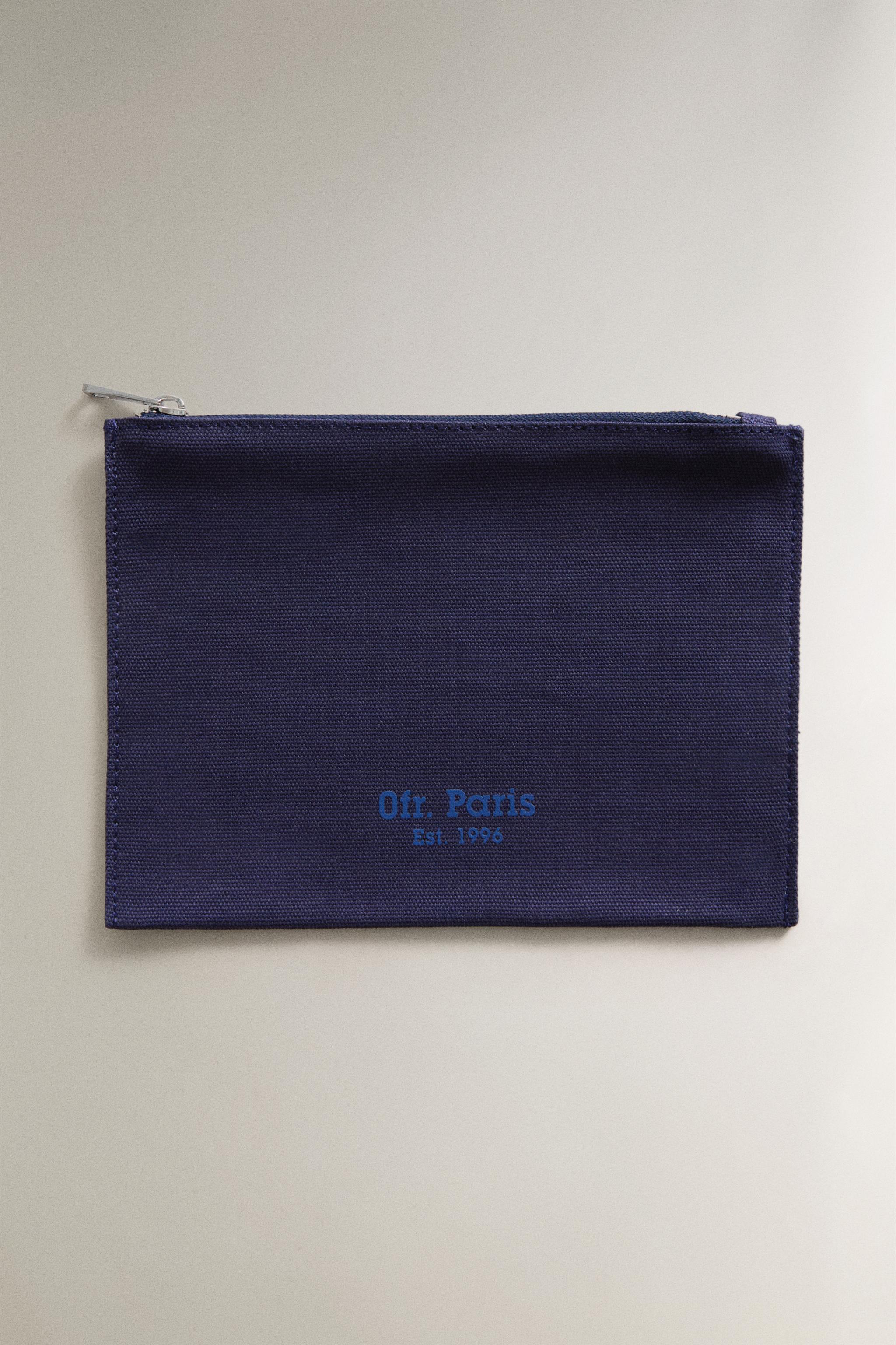 POCHETTE TOILE | 0FR. PARIS