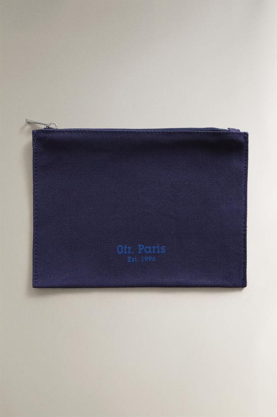 ETUI CANVAS | 0FR. PARIS - Niebieski Zara - Obraz 0