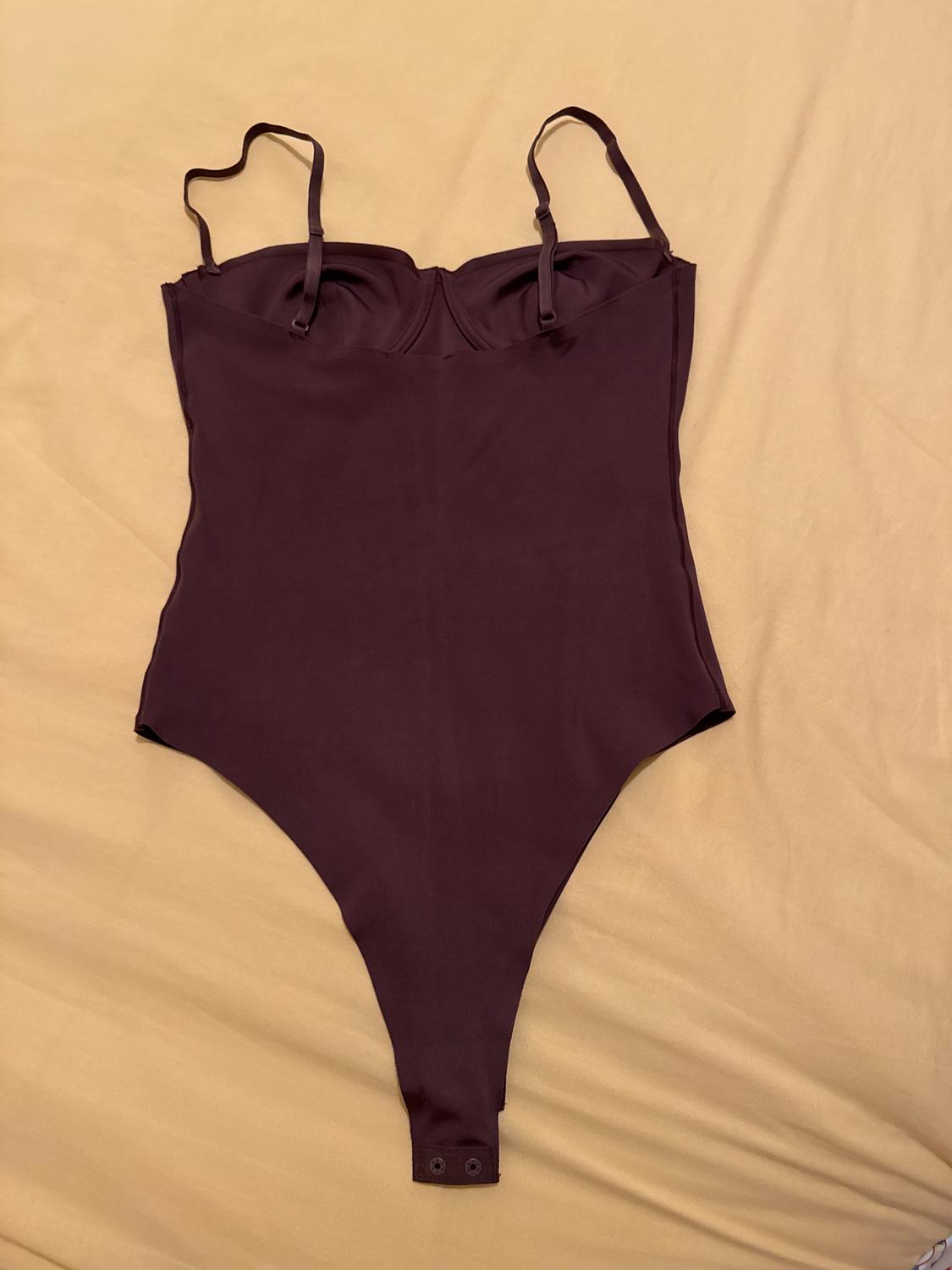 SATIN EFFECT CAMISOLE BODYSUIT - Image 2