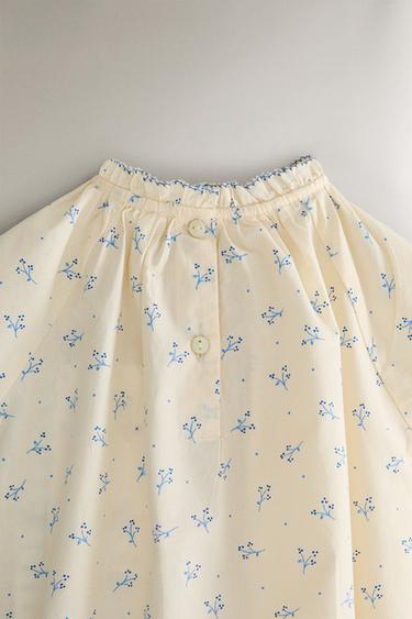 GRENOUILLÈRE BÉBÉ FLORALE - Crème de Zara - Image 3