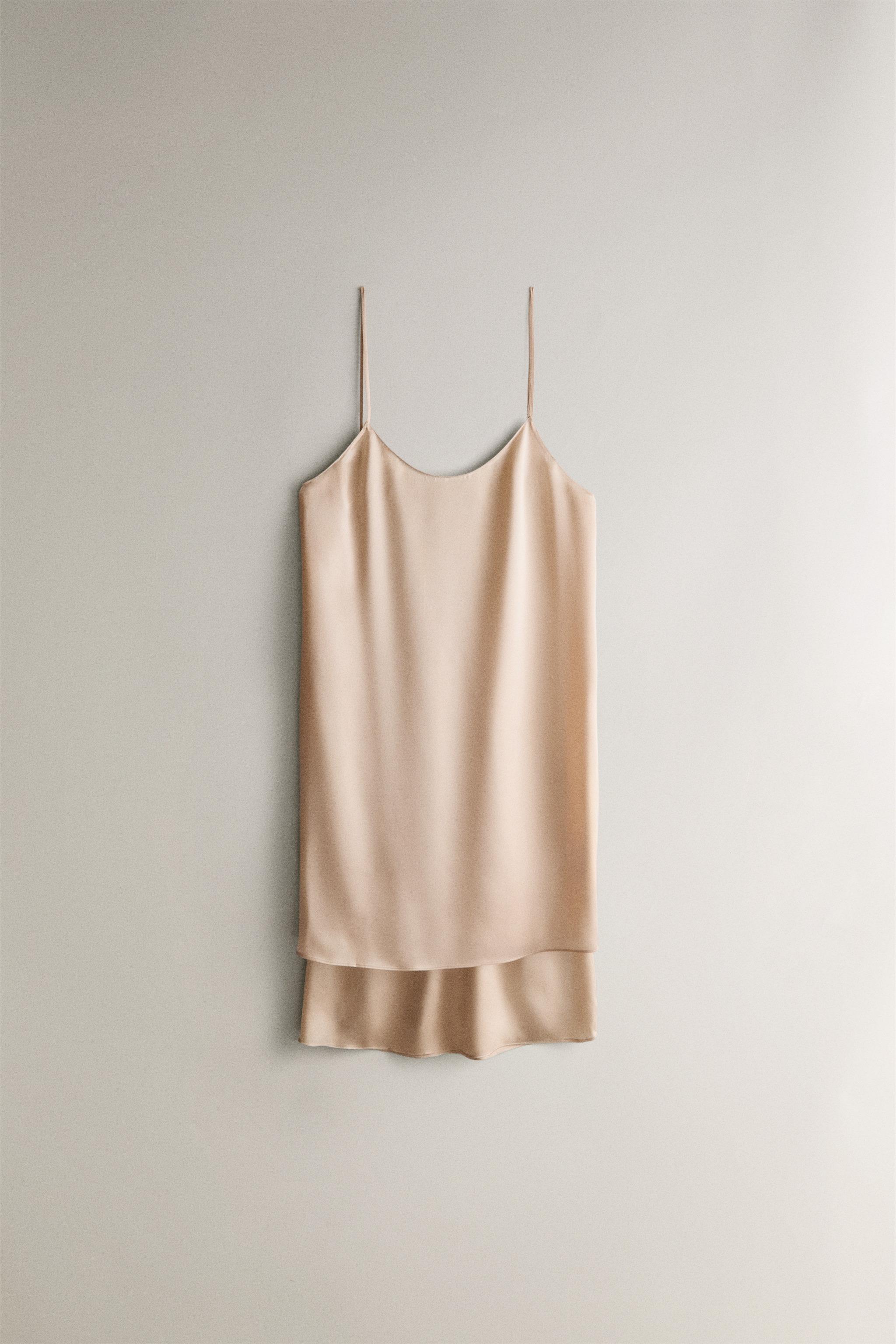 Женские юбки Zara MULBERRY SILK SKIRT — фото 4