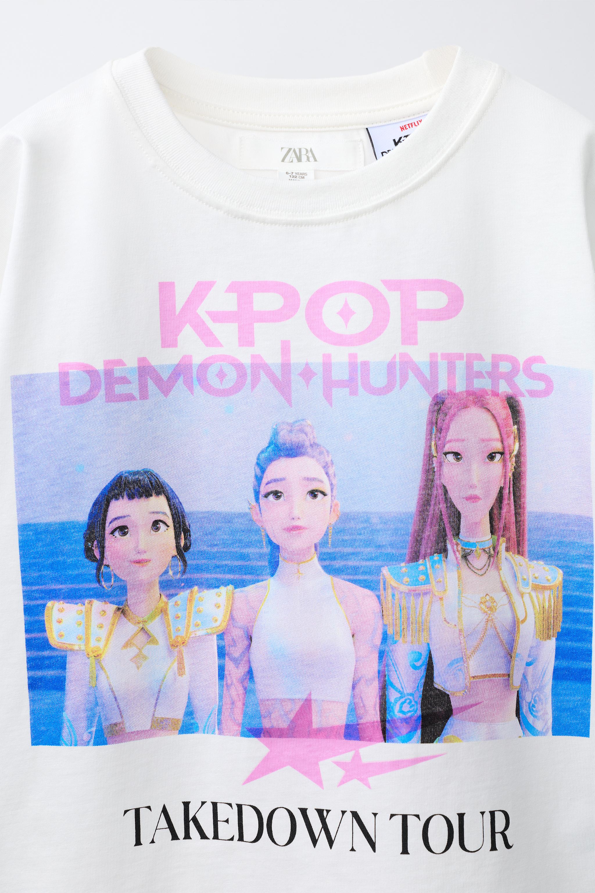 T-SHIRT IMPRIMÉ KPOP DEMON HUNTERS™ NETFLIX