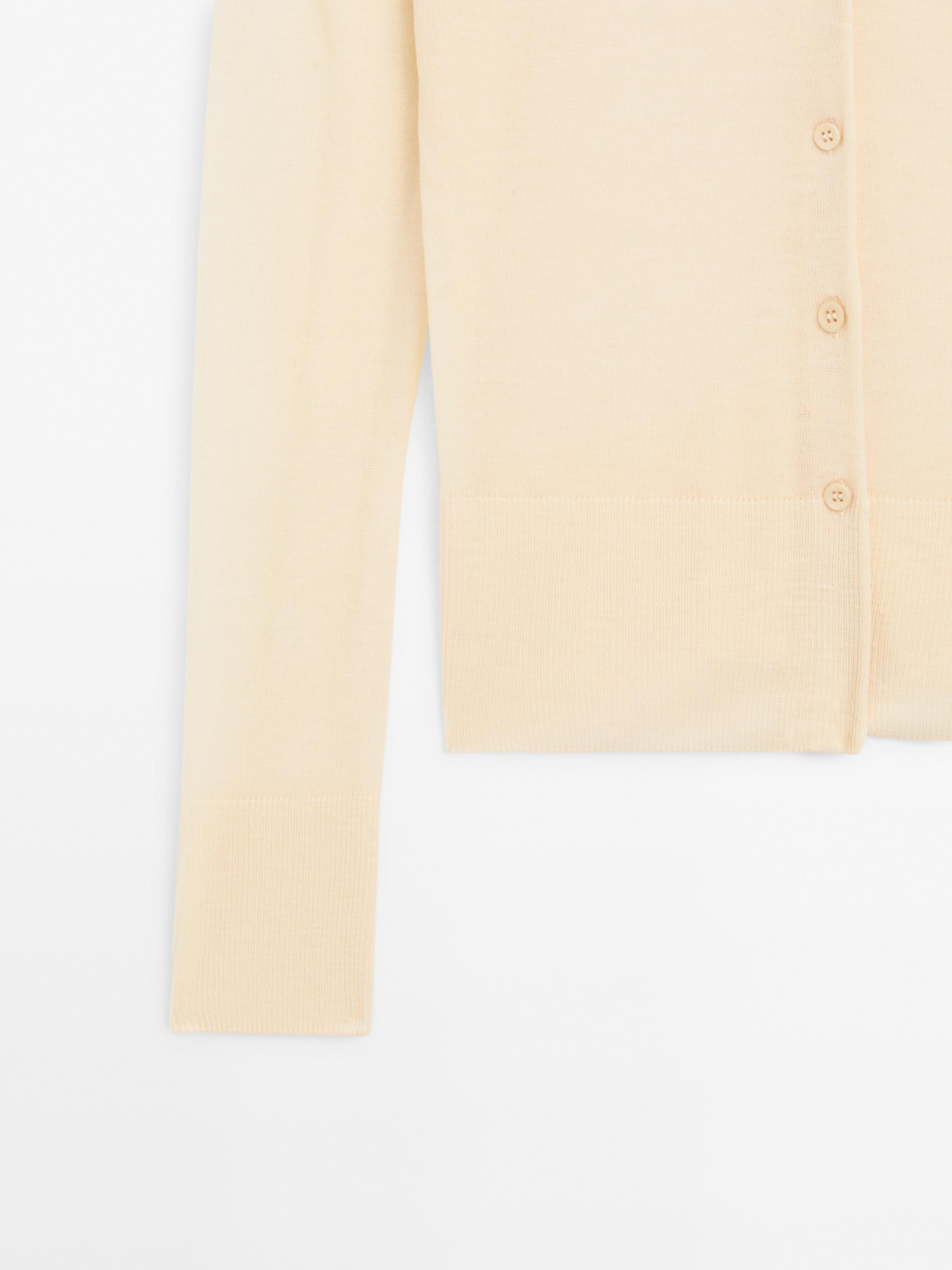 Cardigan léger 100 % laine - STUDIO