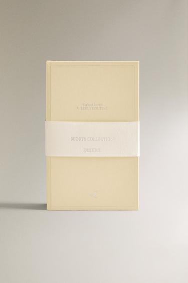TRAINING NOTEBOOK SET (SET OF 3) - Grey / Beige by Zara - Image 4