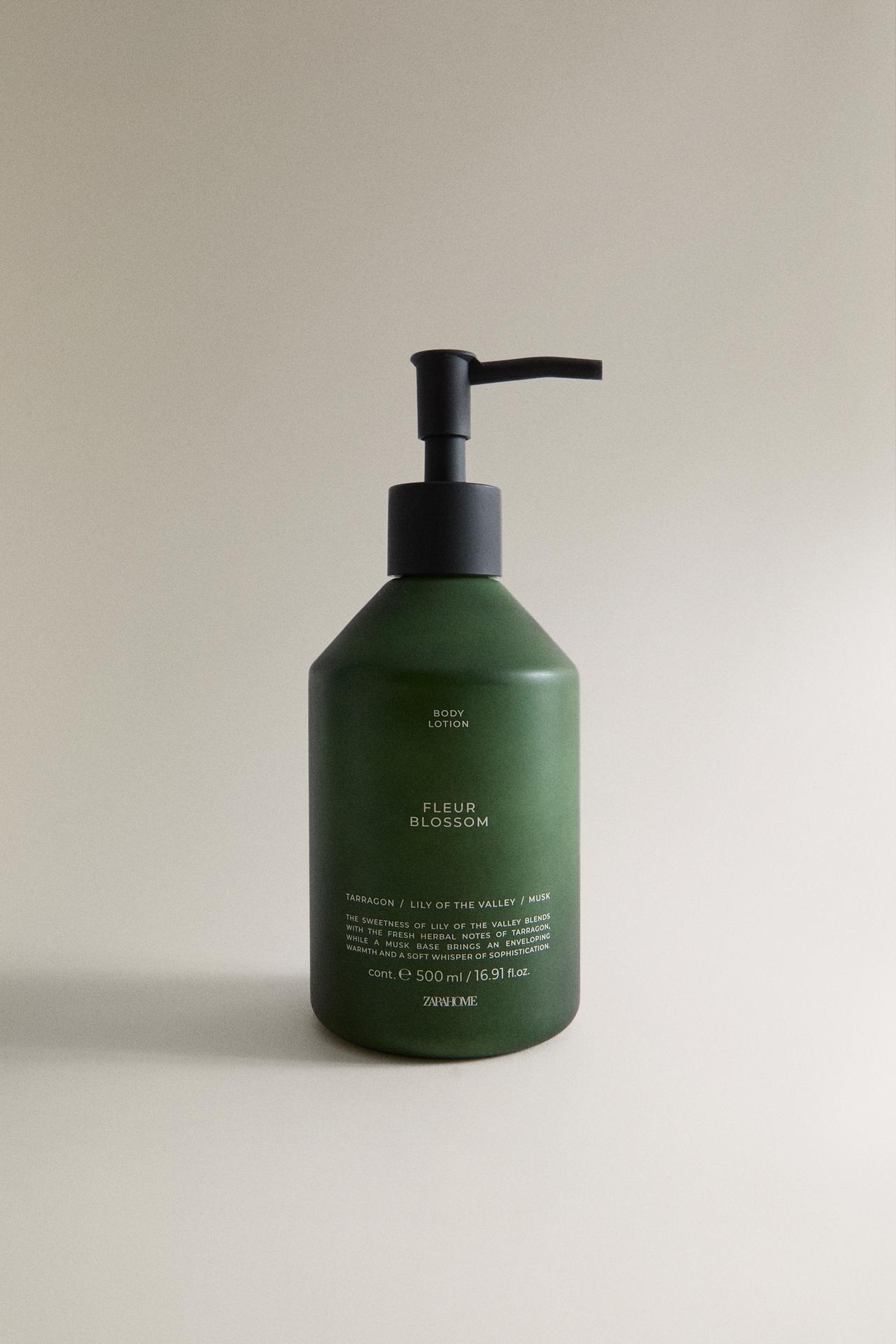 (500 ML) FLEUR BLOSSOM BODY LOTION — Green