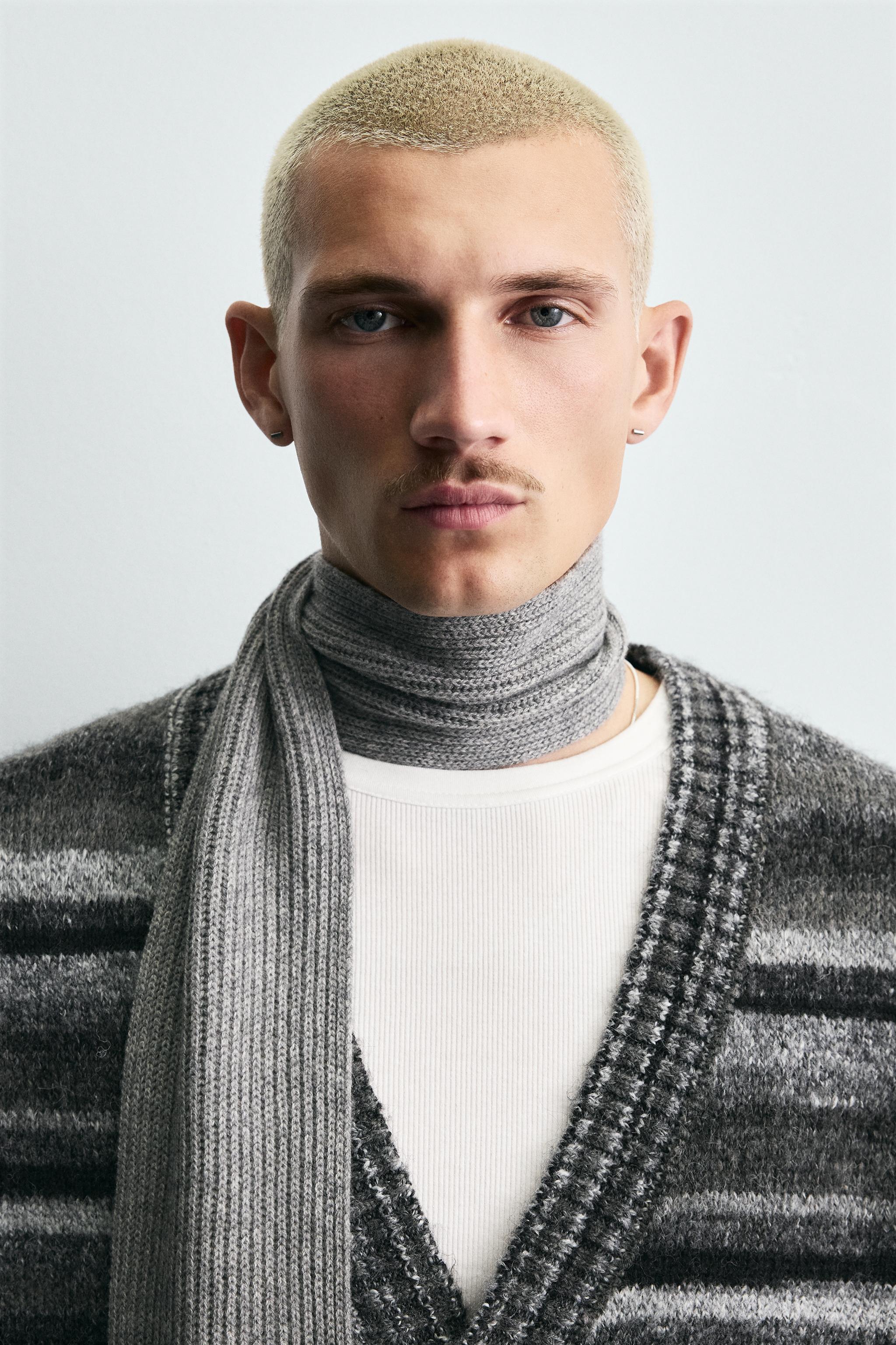 CARDIGAN JACQUARD RAYURES