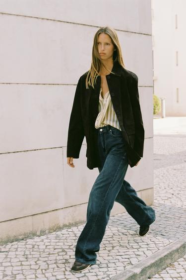 STRIPED SHIRT - Green / Ecru by Zara