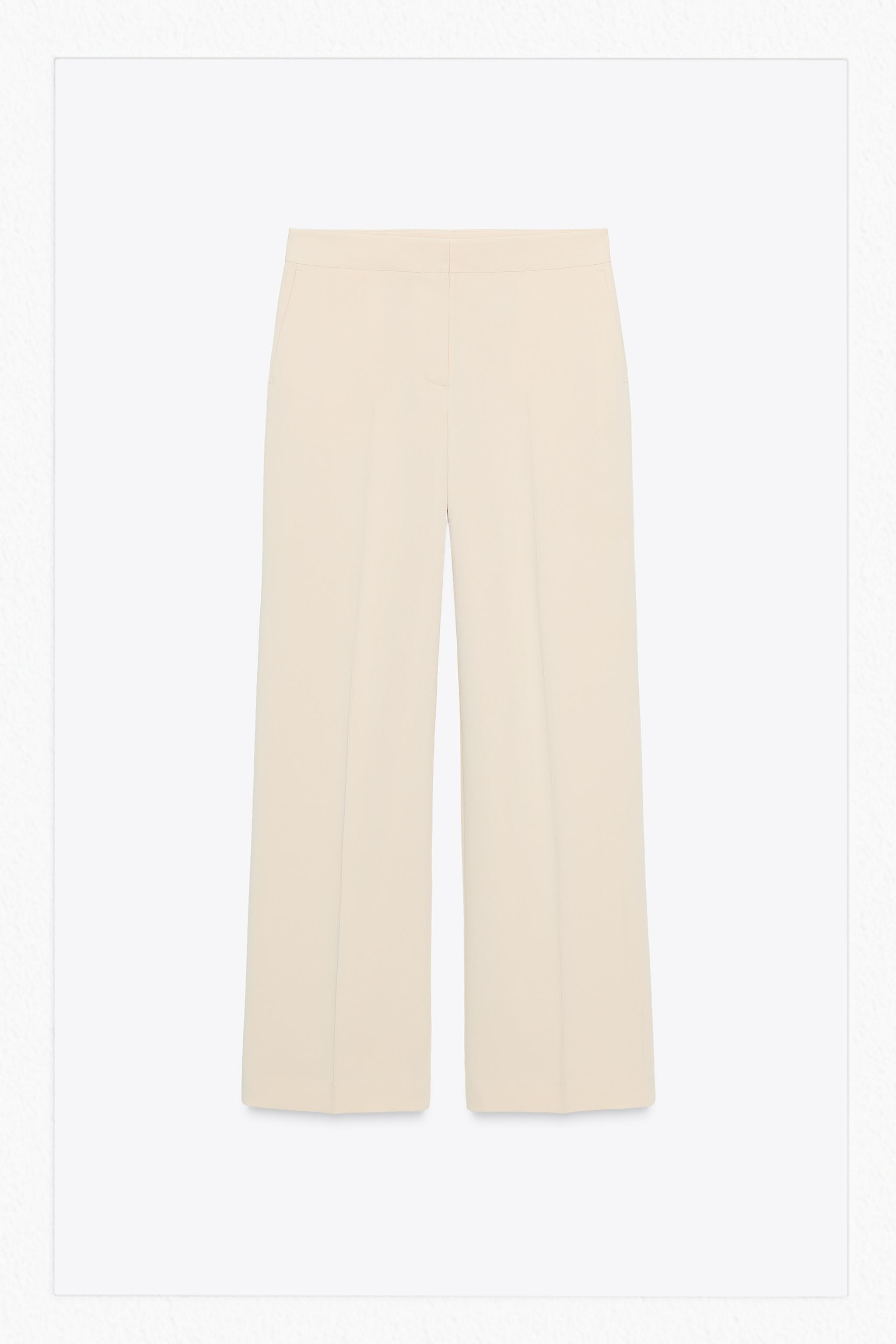 Women's Straight Fit Pants | ZARA United States