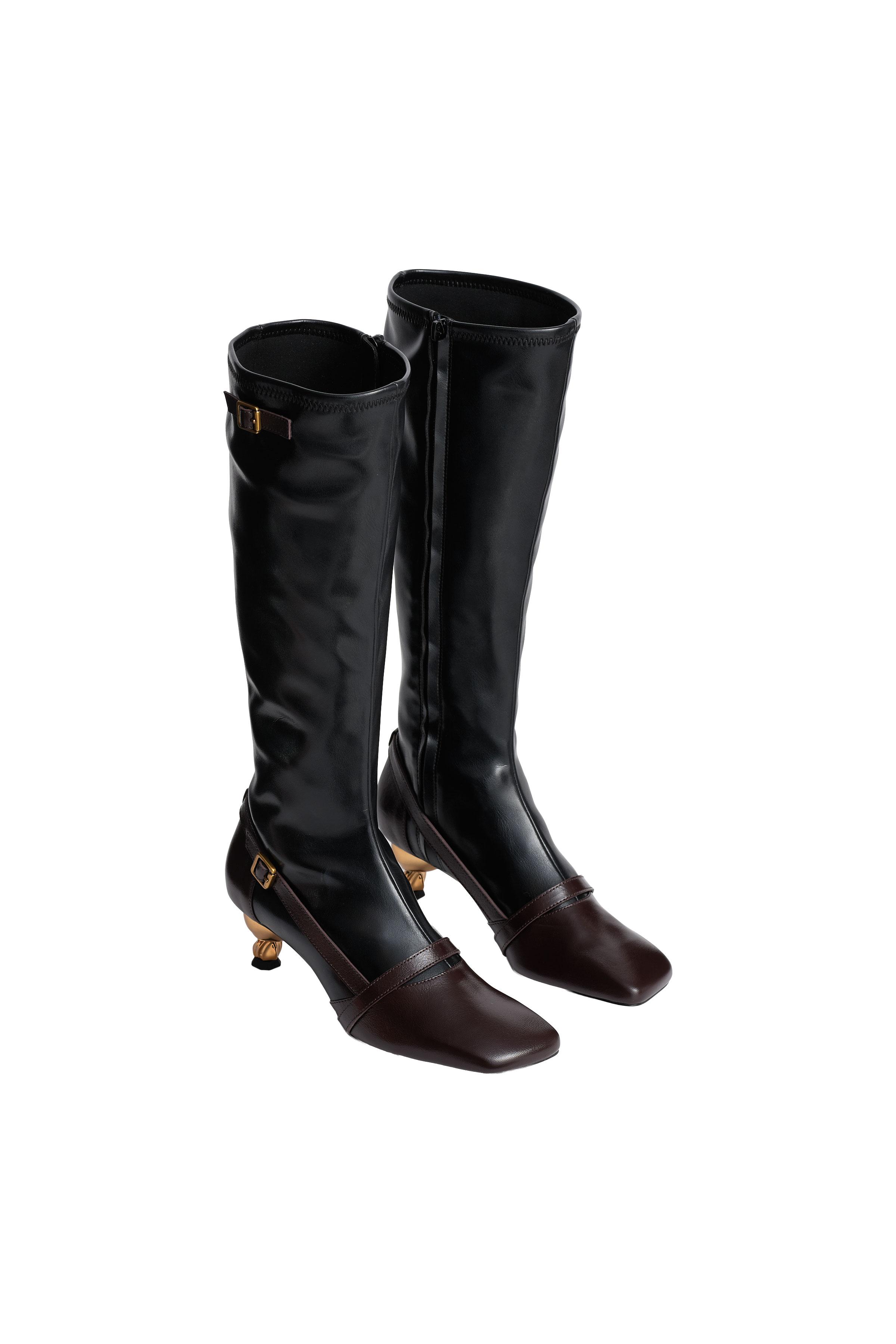 BOTA TACÓN HEBILLAS LIMITED EDITION