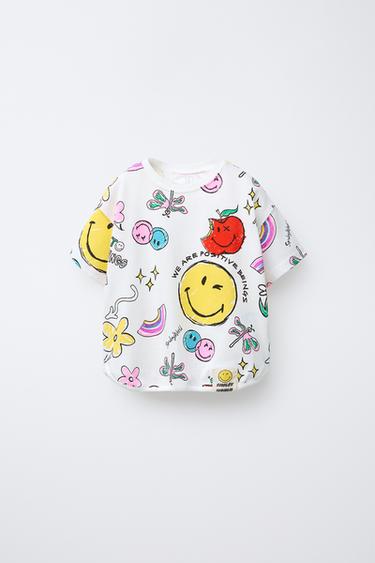 KAUS SMILEYWORLD ® - Putih dari Zara - Gambar 0