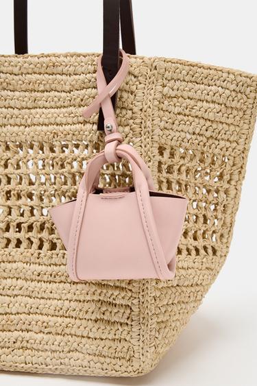 MINI HANDBAG CHARM - Pink by Zara - Image 3
