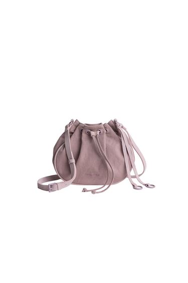 Zara LTHR BCKT BG - Pink