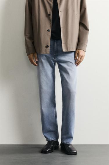 JEANS SLIM FIT BÁSICO - Azul claro de Zara