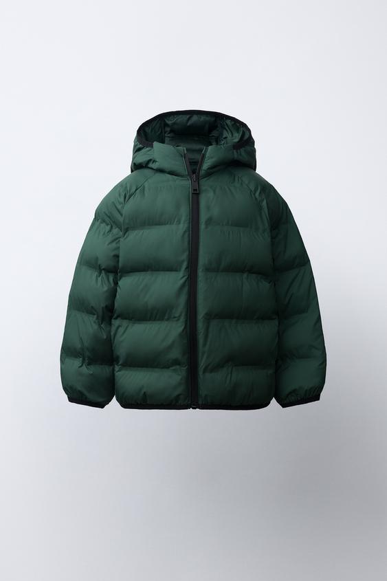 ULTRALIGHT WATER-REPELLENT JACKET - Green by Zara - Image 0