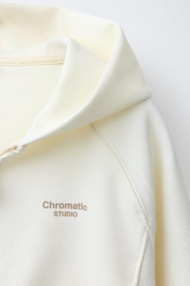 SLOGAN PRINT HOODIE - Ecru by Zara - Image 2