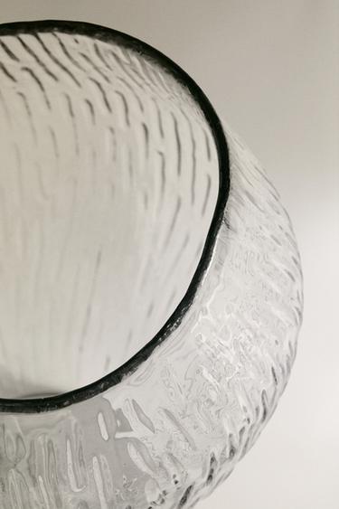 IRREGULAR GLASS VASE - Transparent by Zara - Image 2