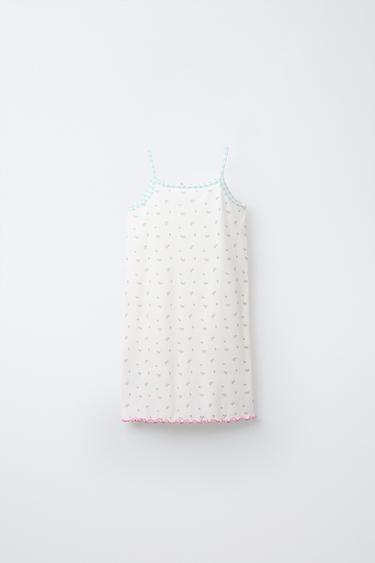 3-6 ANS/ CHEMISE DE NUIT PETITES FLEURS - Écru de Zara - Image 1