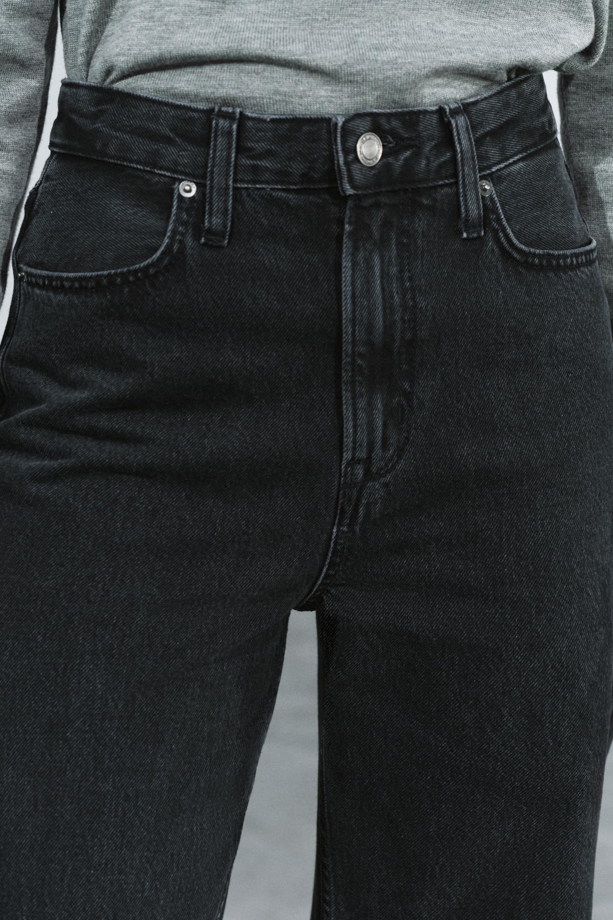 ZW COLLECTION HIGH-RISE STRAIGHT FIT JEANS