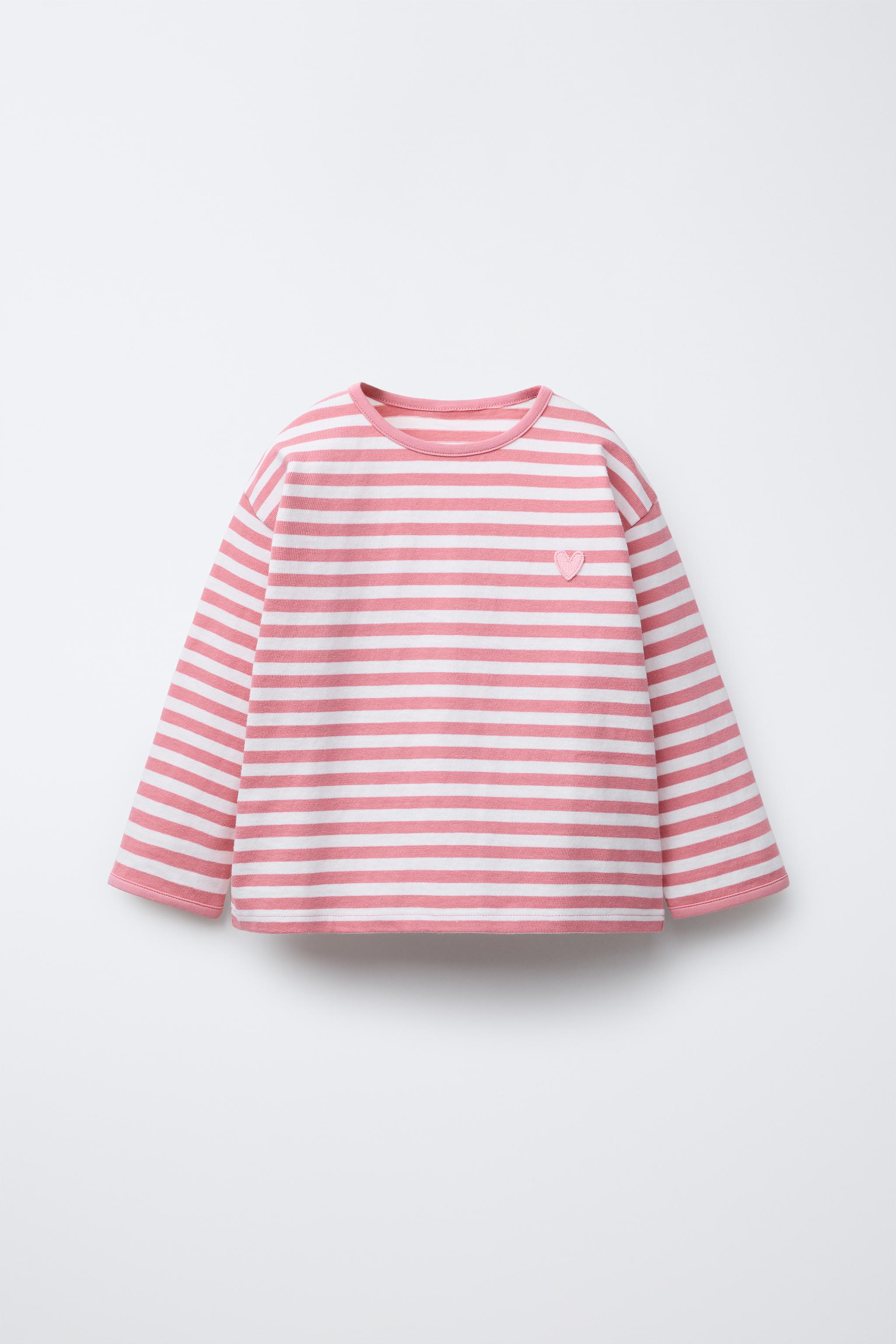 女の子（乳幼児）用tシャツ ストライプ | ZARA 日本