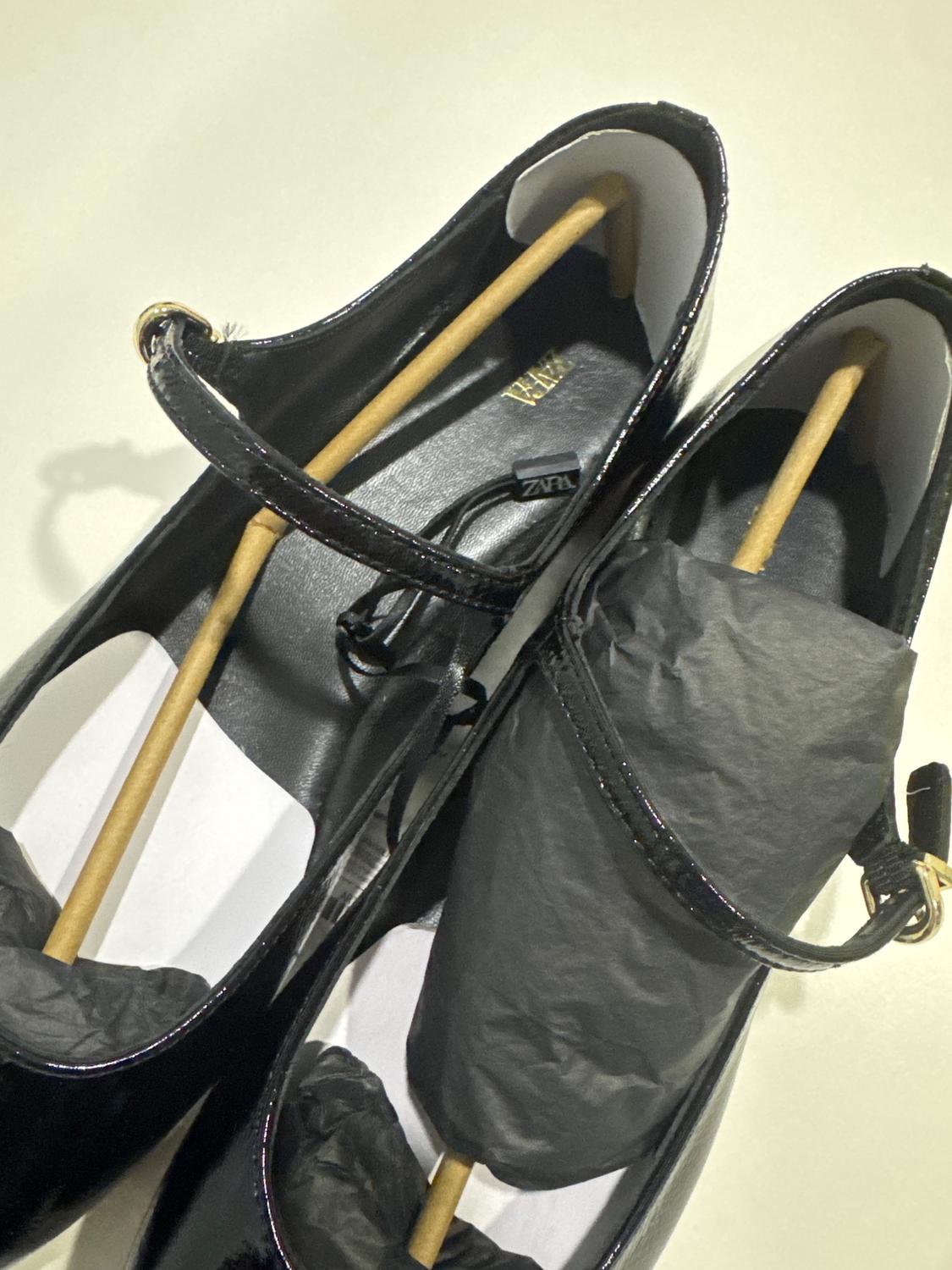 LEATHER BALLET FLATS 50TH ANNIVERSARY - Image 3