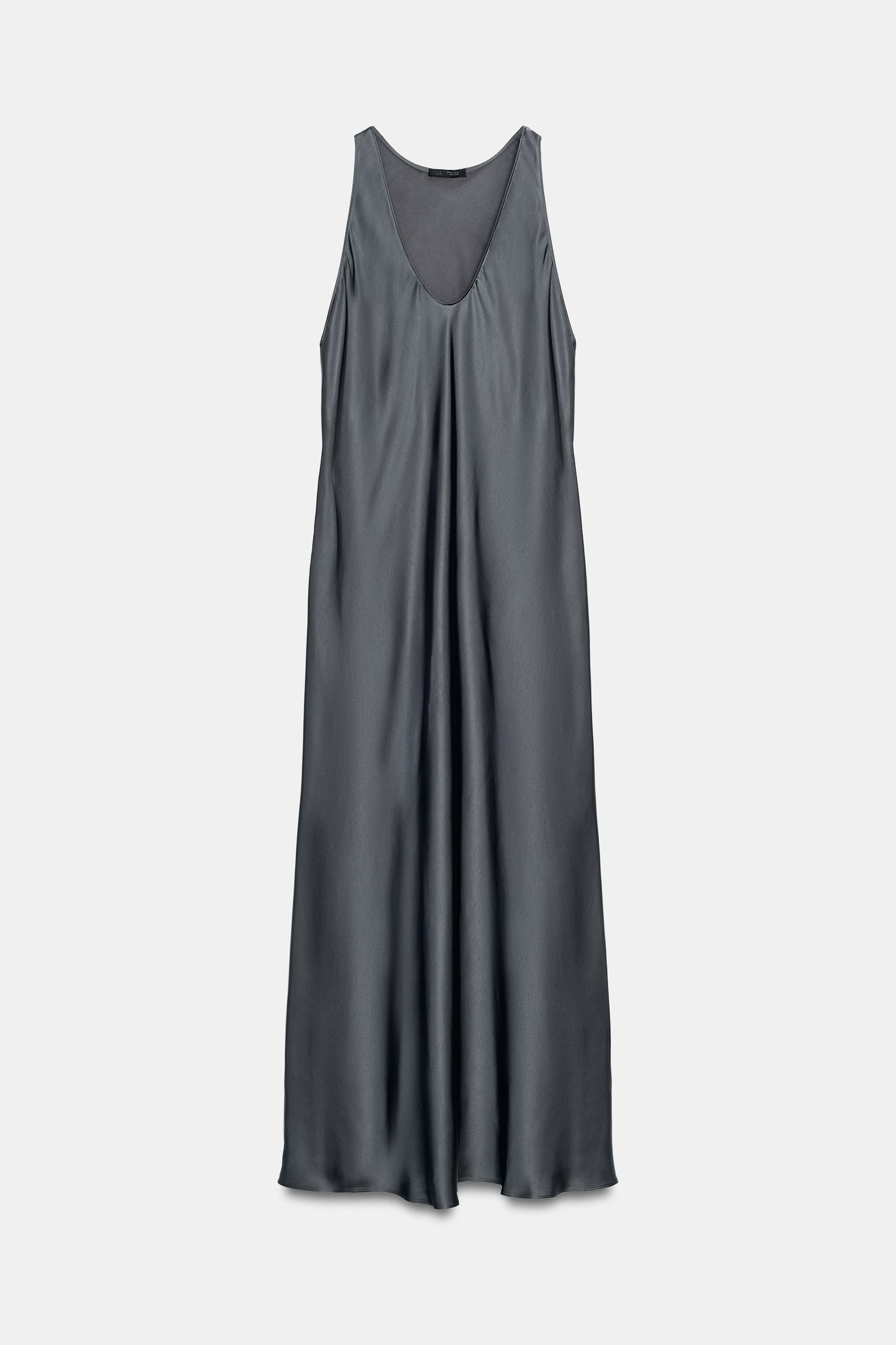 ROBE LONGUE SATINÉE ZW COLLECTION