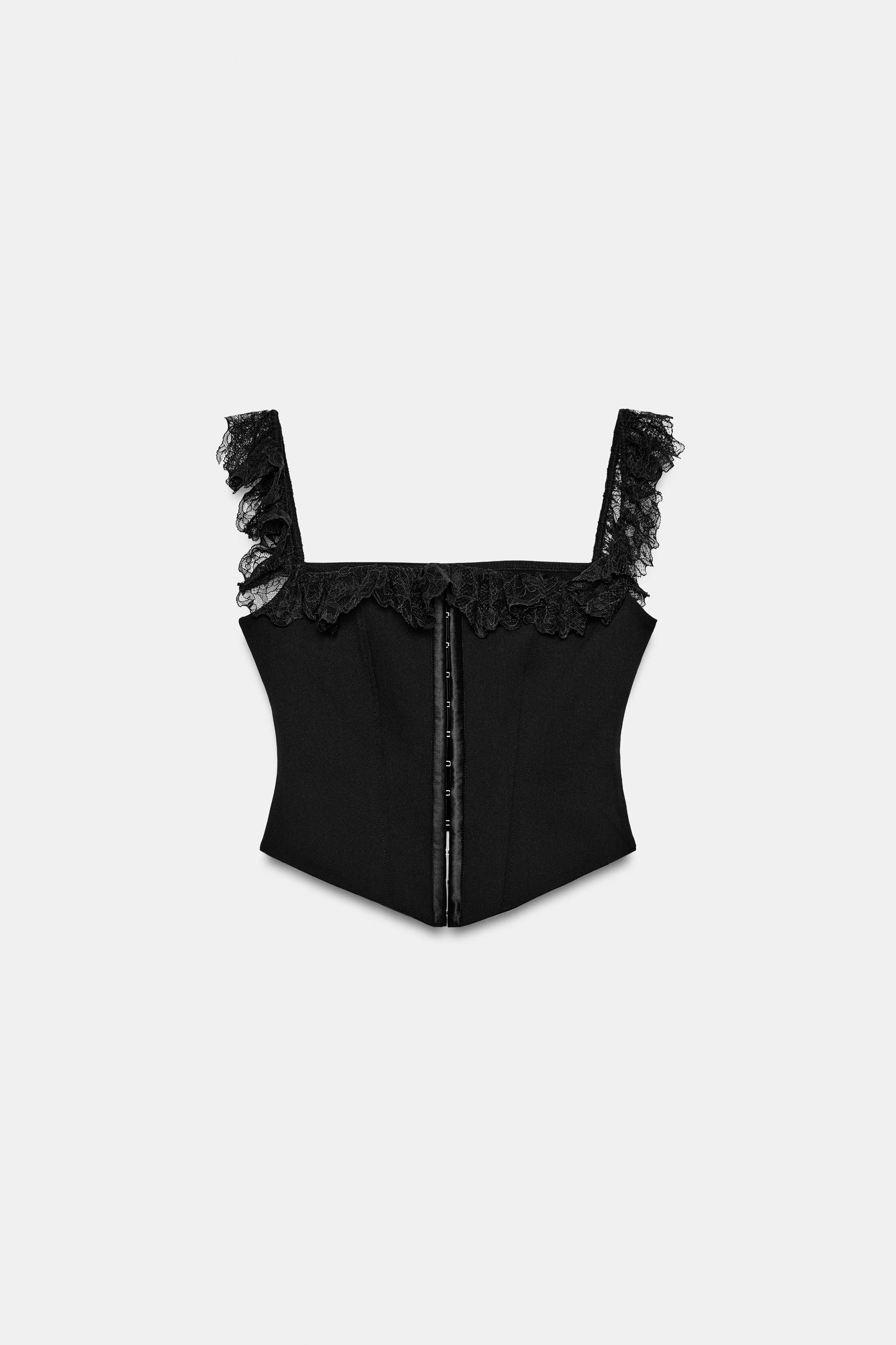 LACE CORSET TOP