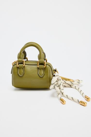 MINI CITY CHARM BAG - Green by Zara - Image 0