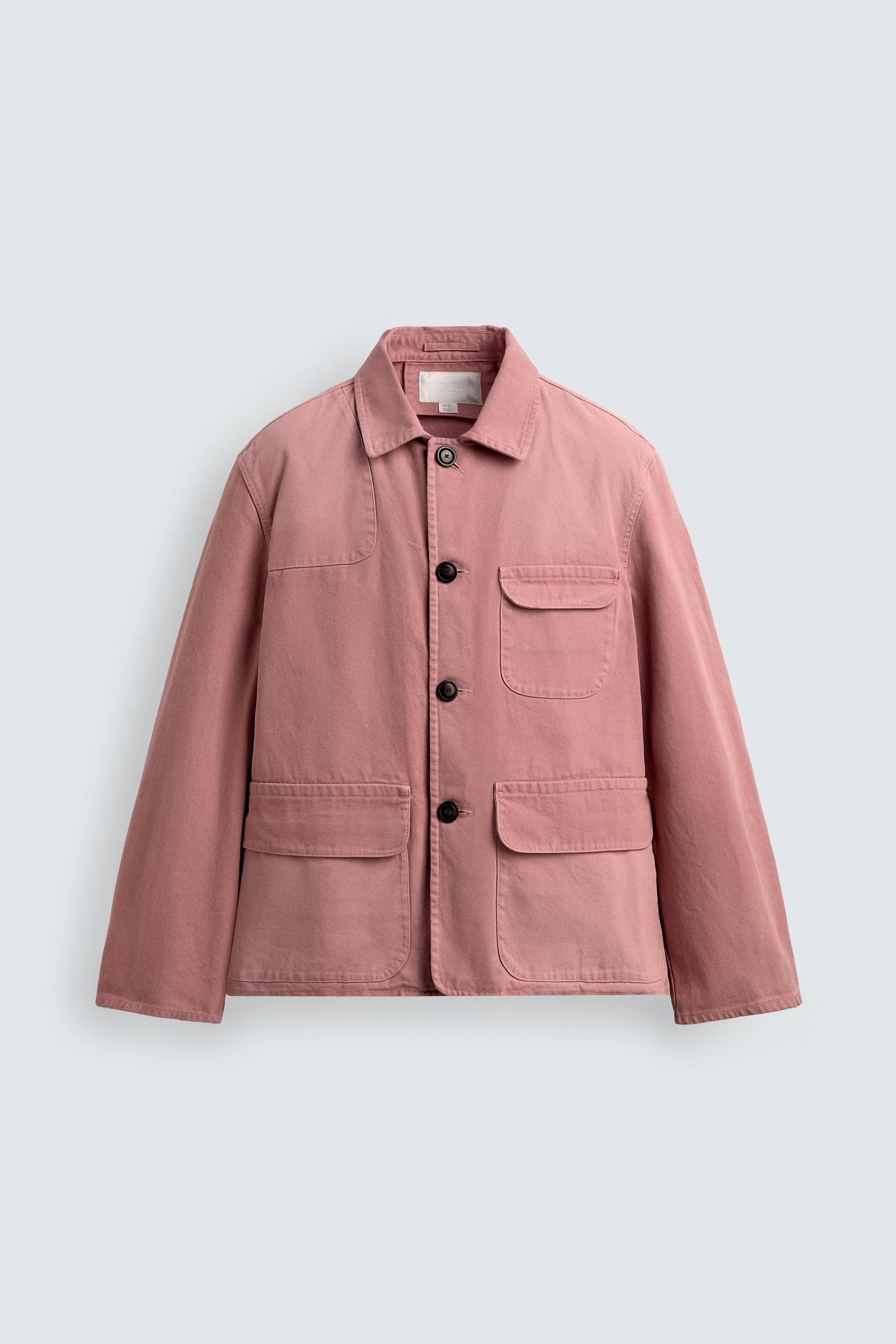 BLOUSON RELAXED FIT DÉLAVÉ