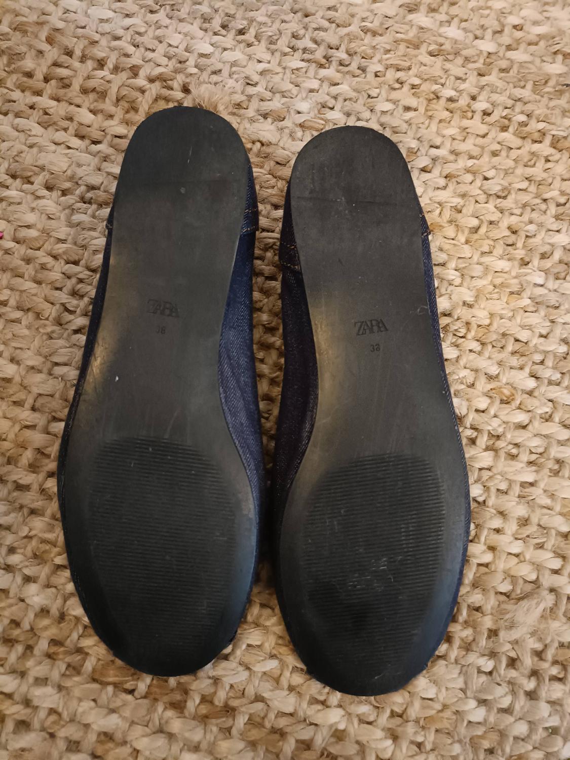 FAUX FUR BALLET FLATS - Image 4