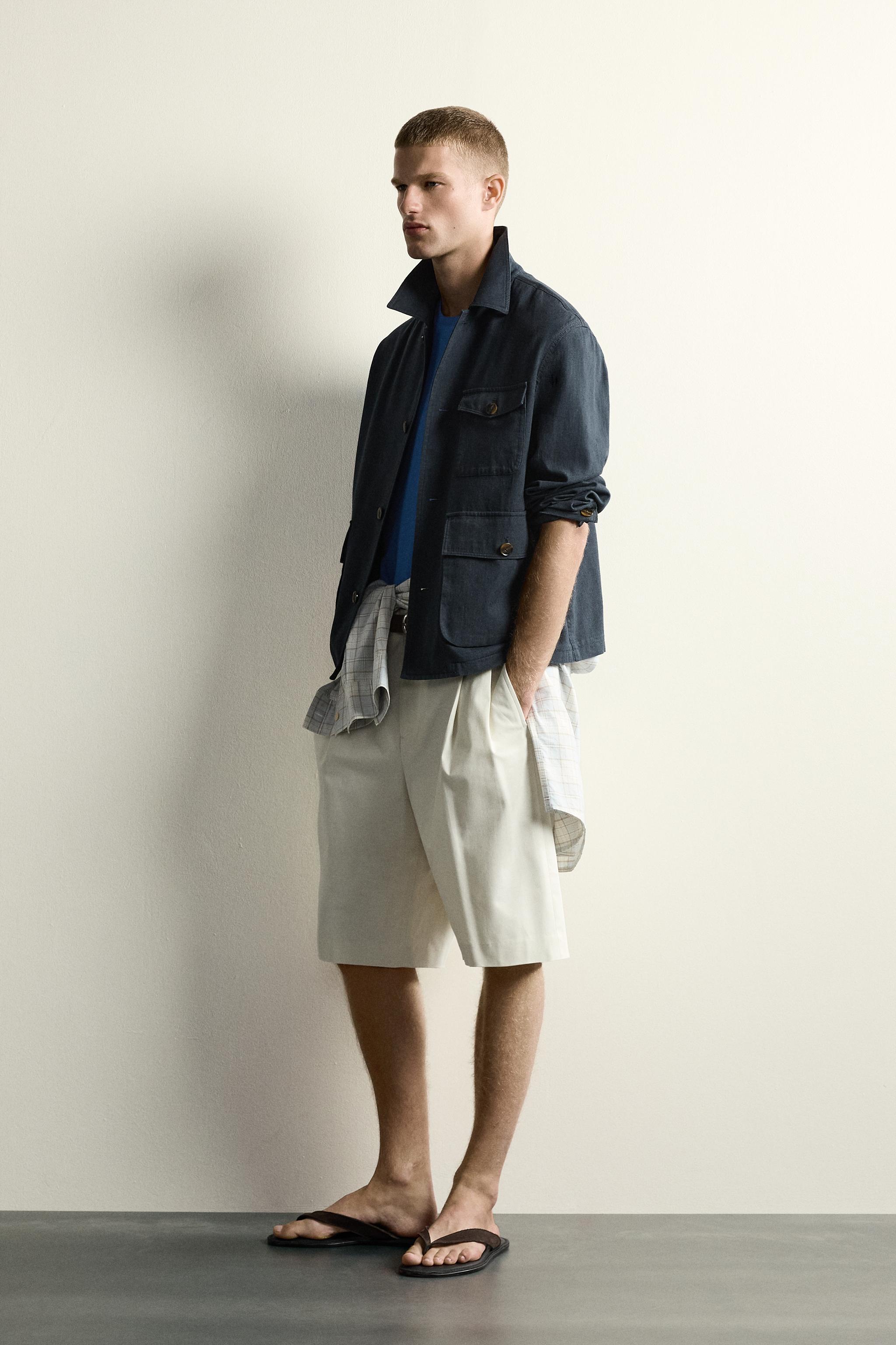 RELAXED FIT POCKET OVERSHIRT