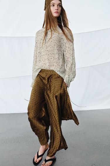 CHEMISE FLUIDE IMPRIMÉE ZW COLLECTION - Multicolore de Zara - Image 6