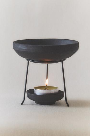 CERAMIC OIL BURNER - Black by Zara - Image 4