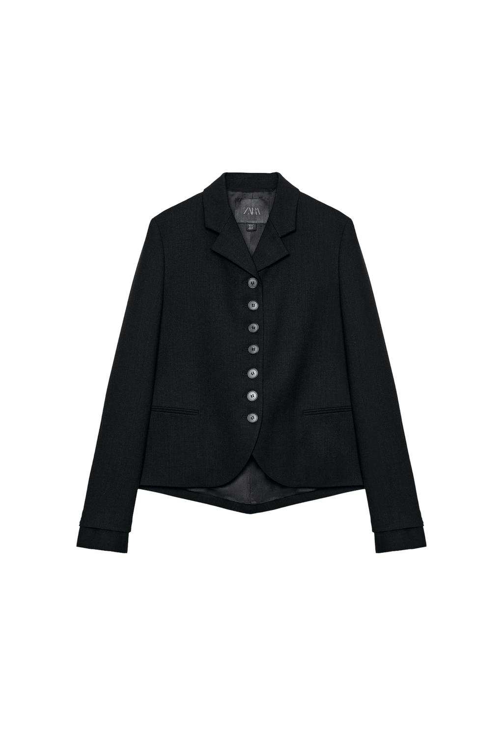 ZW COLLECTION STRAIGHT BUTTONED BLAZER