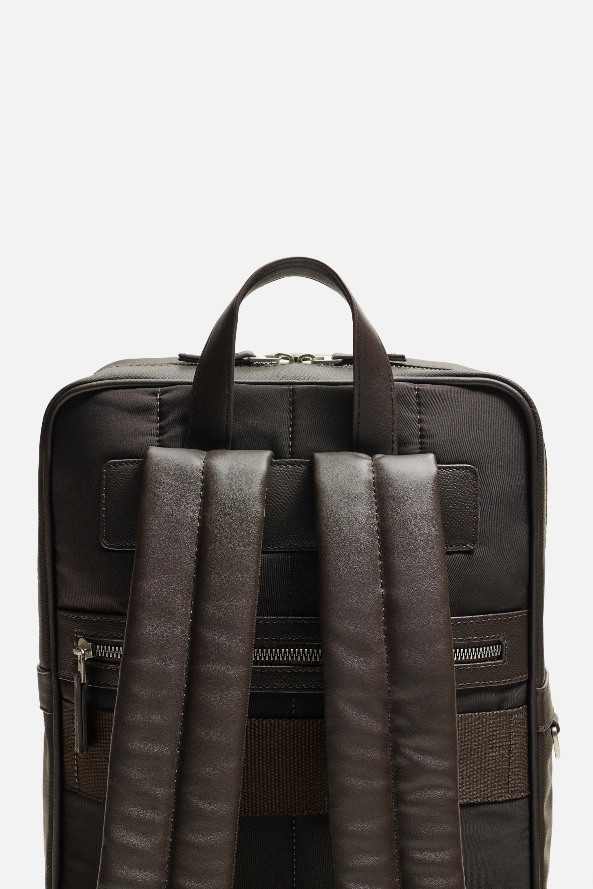 【AAKE】TEXTURE BACKPACK TEXTURE BACKPACK - Brown | ZARA Canada