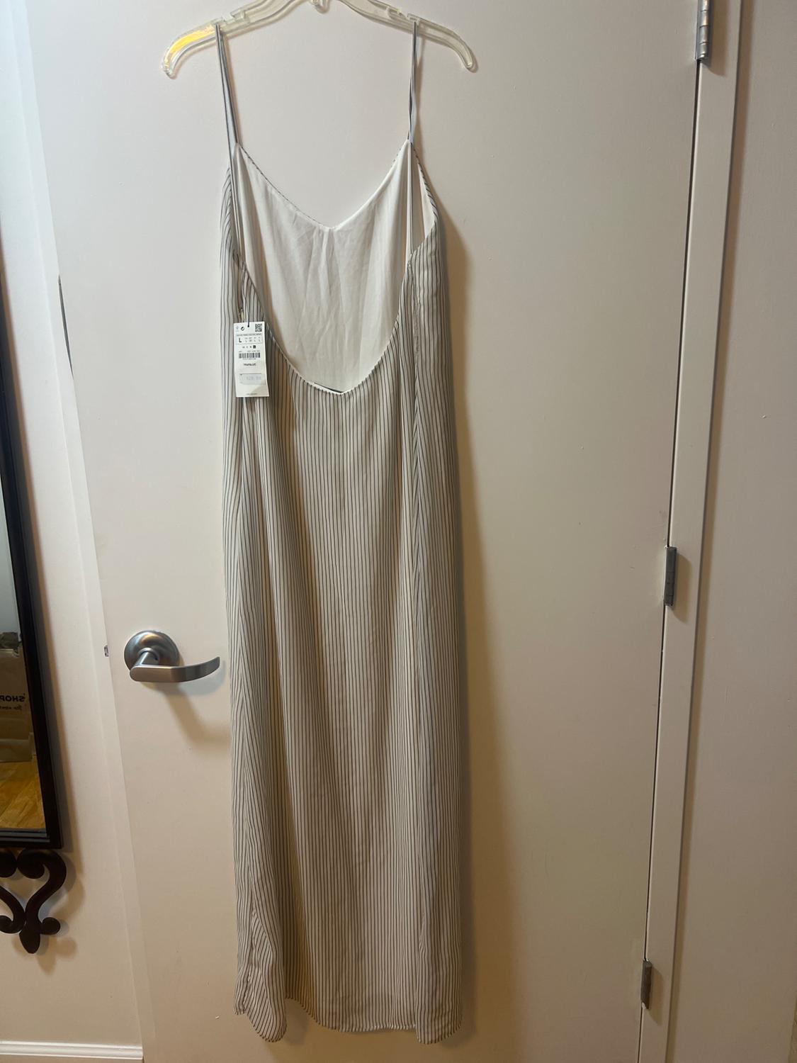 LONG STRIPED DRESS - Image 2