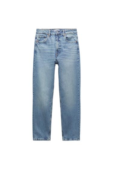 HIGH-RISE TRF MOM JEANS