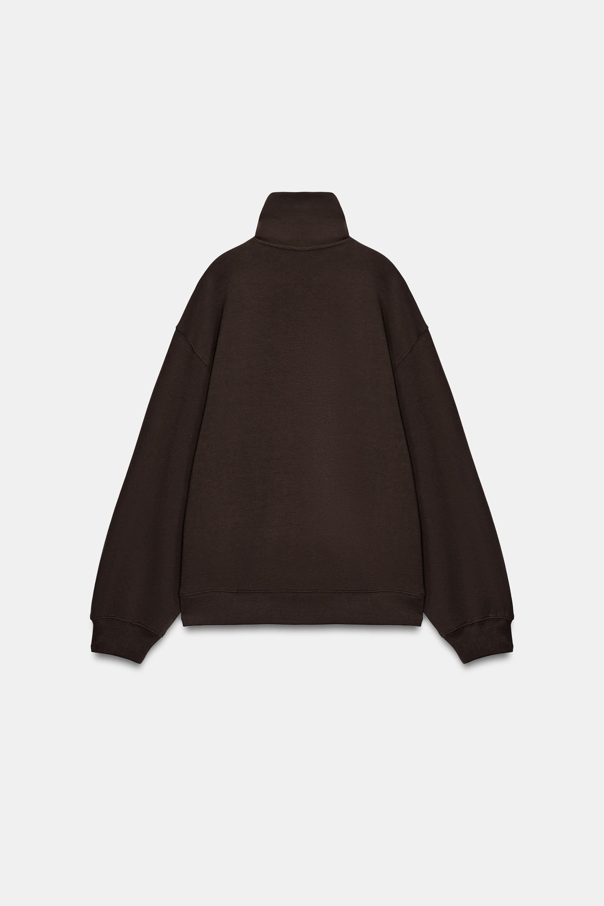 INTERLOCK ZIP-UP SWEATSHIRT