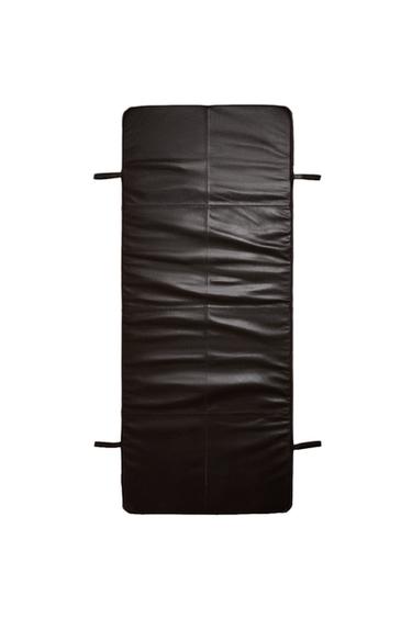 LEATHER SPORTS MAT - Brown by Zara