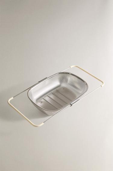METAL COLANDER - Cream by Zara - Image 1