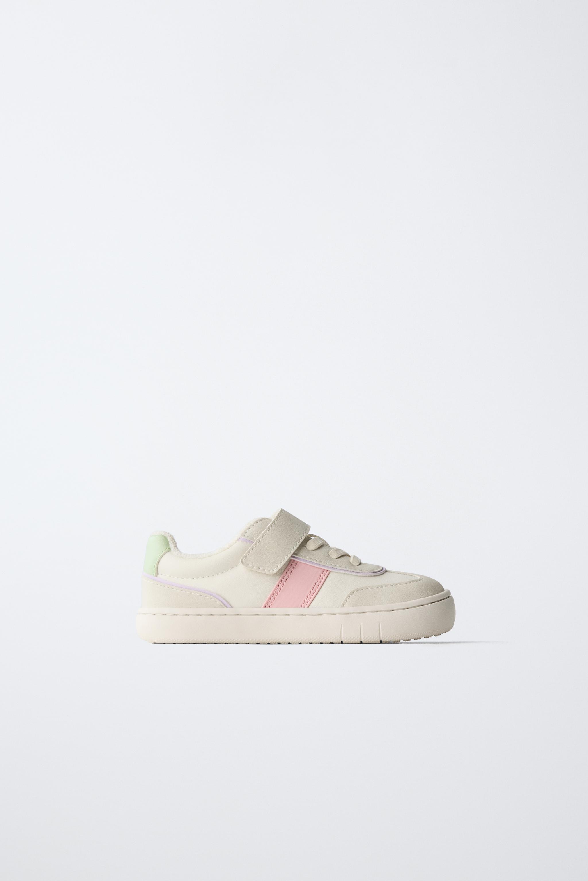 Детские кроссовки Zara CONTRASTING BAREFOOT SNEAKERS